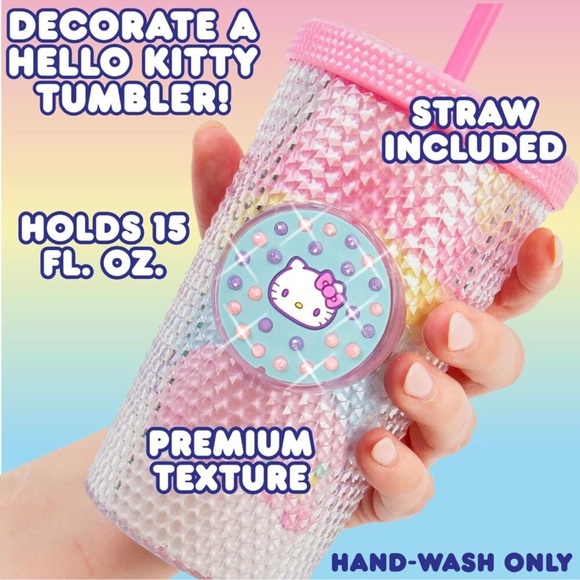 Hello Kitty Glitzy Pop Sparkling Tumbler - Picture 3 of 6